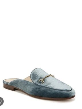 Sam Edelman Linnie Bit Mules In Washed Teal